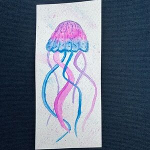 Colorful Jellyfish Art Print